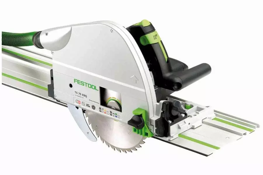 Scie Circulaire FESTOOL TS 75 EBQ-Plus-FS - 1600W Ă210 Mm - Avec Rail FS 1400/2 + Lame Wood Universal - 576115