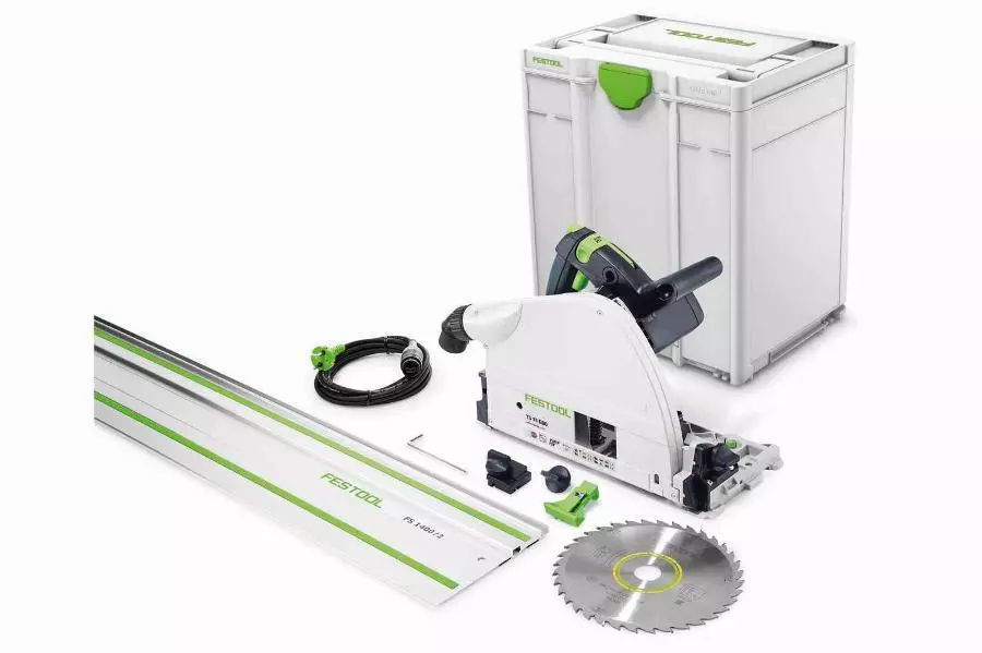 Scie Circulaire FESTOOL TS 75 EBQ-Plus-FS - 1600W Ă210 Mm - Avec Rail FS 1400/2 + Lame Wood Universal - 576115 â Image 3