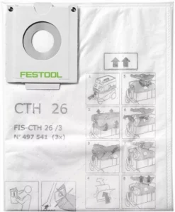Sac Filtre De Sécurité FESTOOL FIS-CTH 48 - 3 Pièces - 497542